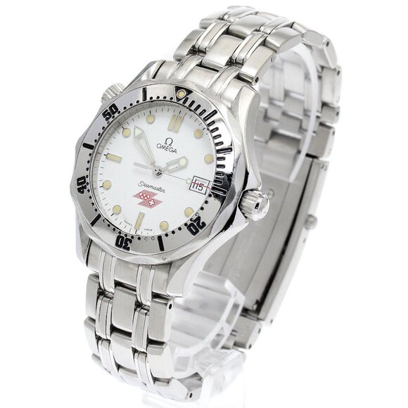 OMEGA Seamaster300 1994 Olympic Limited 2842.21.53 Date Quartz Men's_871406 - Picture 2 of 6